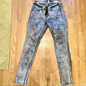 Rag & Bone acid wash mid-rise legging jeans, womens size 28